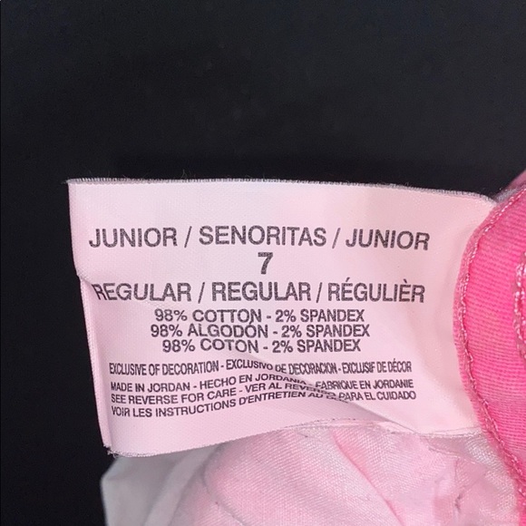 ripped light pink shorts - Picture 5 of 5